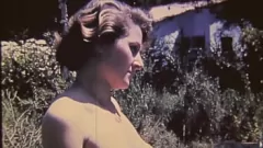 Odtwórz Odkryj sekretne życie babci w stylu vintage: rodzinna przygoda w stylu retro tabu z owłosioną cipką