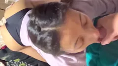 تشغيل لاتينا جبهة تحرير مورو الإسلامية أديلاس رانجيل تمتص الديك ويحصل على الوجه الساخن