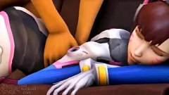Abspielen Animierte 3D-Hentai-Zusammenstellung: Tifa, 2B, Widowmaker und mehr