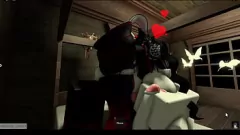 Play Masked stud fucks a cosplaying girl taking a rest, ALMOST CUMS INSIDE!